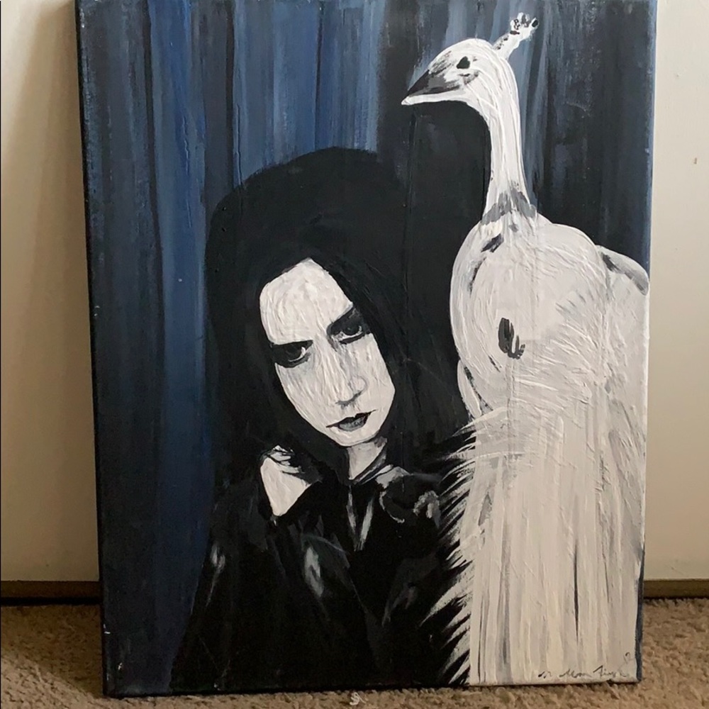 “Jack White” 16”x20” acrylic painting